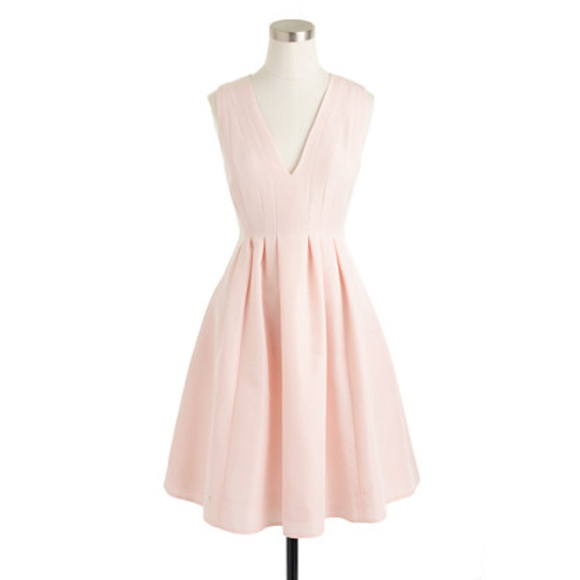 J. Crew Dresses & Skirts - J. Crew Sz 0 pink Sophie fit & flare dress